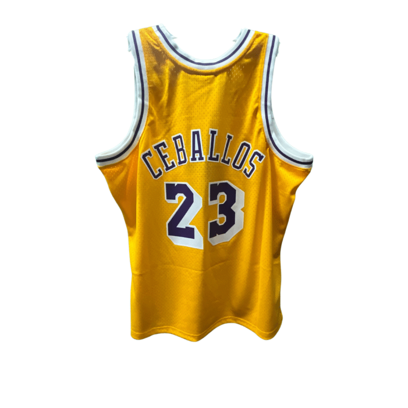 Cedric Ceballos #23 Lakers Throwback Jersey