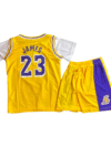 LeBron James #23 Kids' Lakers Jersey and Shorts Set