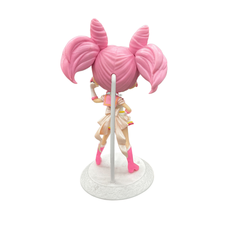 Magical Girl Anime Figurine with Pink Pigtails - Image 2