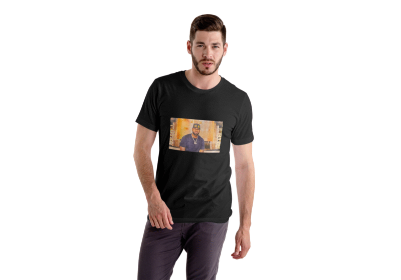 Urban Style Portrait Graphic T-Shirt