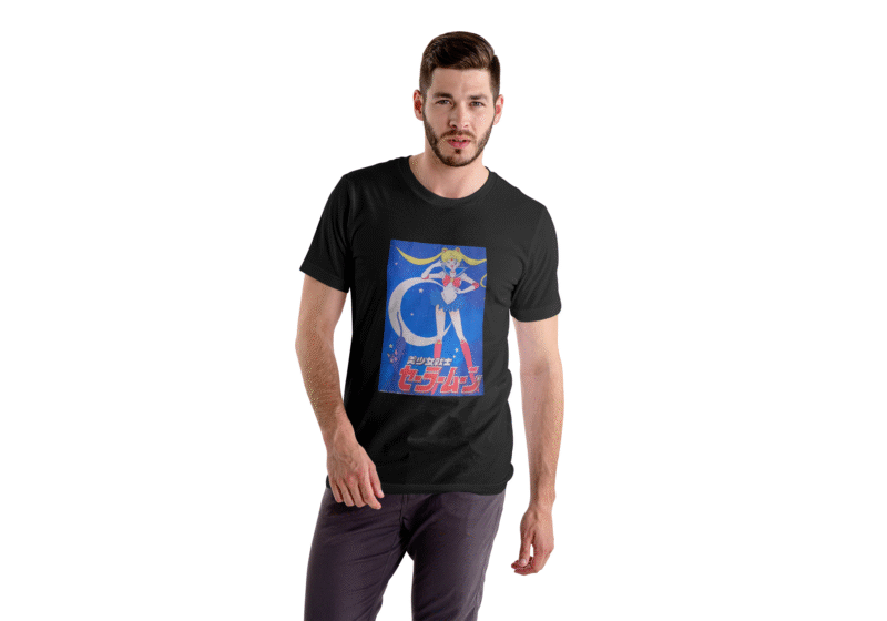Sailor Moon Black T-Shirt