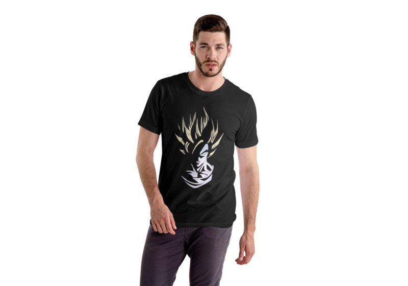 Dragon Ball Z Silver Mastered Goku T-Shirt