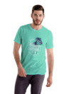 Hollywood West Coast Classic Tee – Aqua Blue