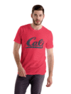 Cali Script Tee – Red