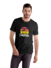 Los Angeles Sunset Graphic Tee – Black