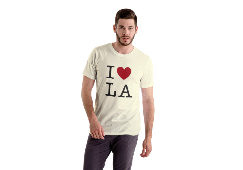 I Love LA Graphic Tee – White