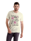 Los Angeles Hollywood Scenic Print Tee – White