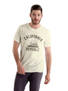 California Republic Graphic Tee – White