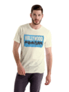 Hollywood Palm Graphic Tee – White