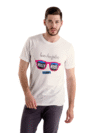 Los Angeles Hollywood Sunglasses Tee – White