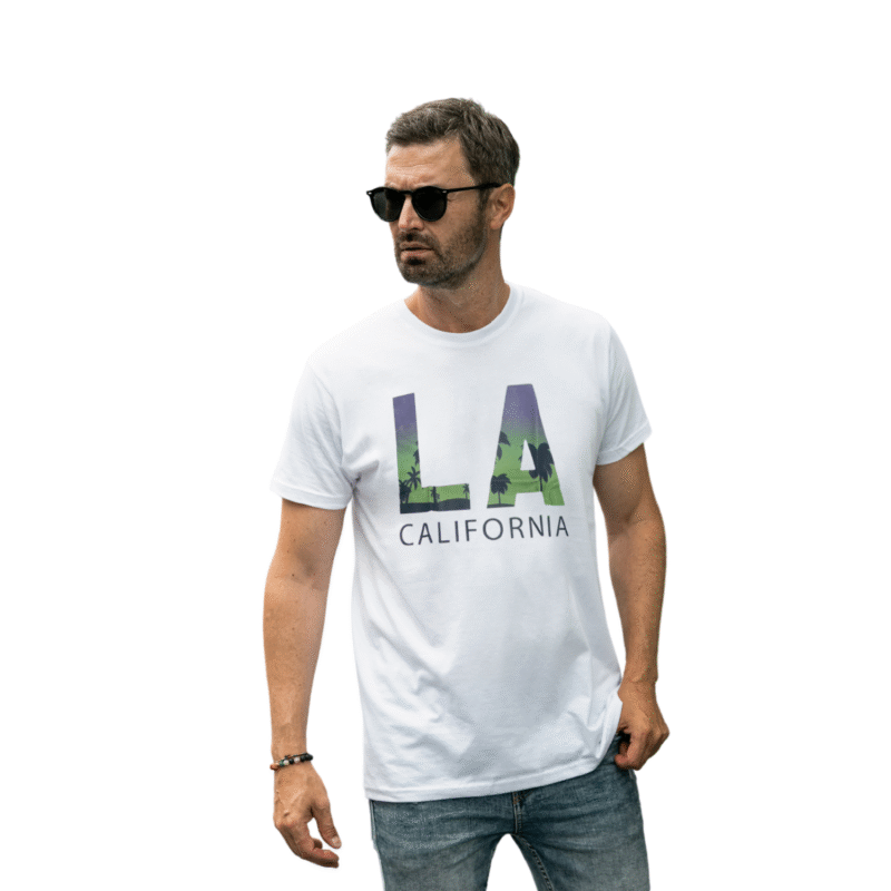 LA California Palm Silhouette T-Shirt