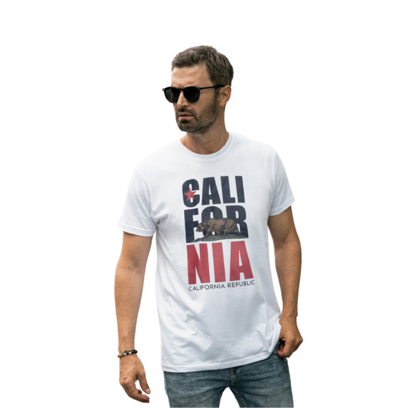 California Republic Bear Tee – Classic Graphic T-Shirt