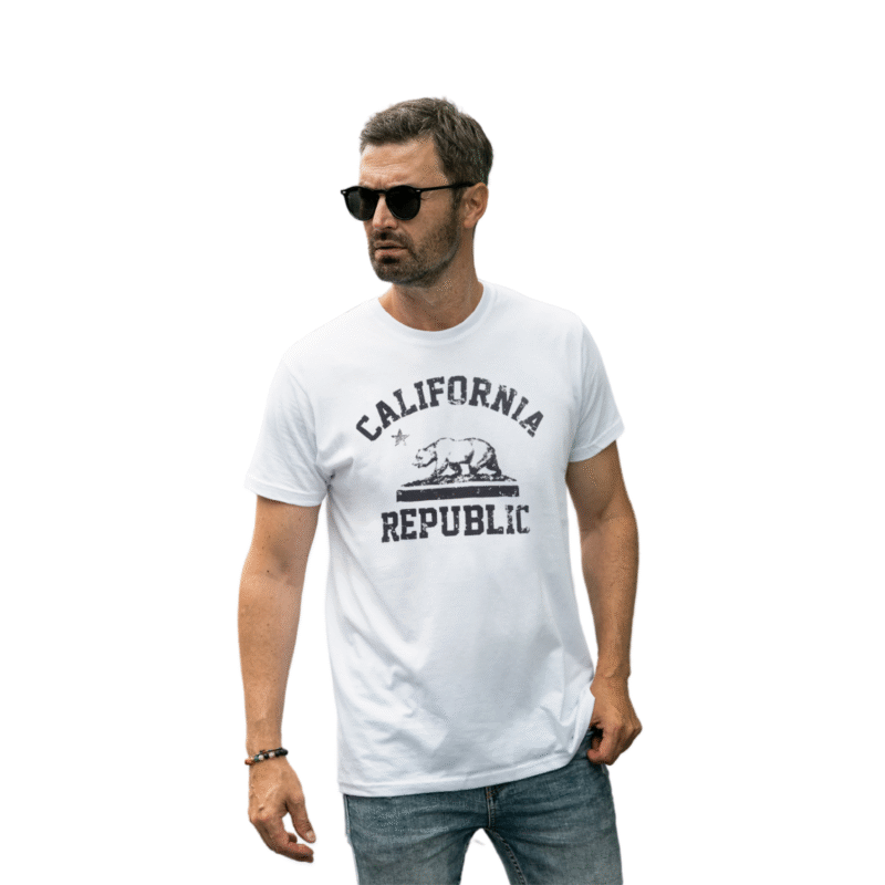 California Republic Bear Emblem T-Shirt