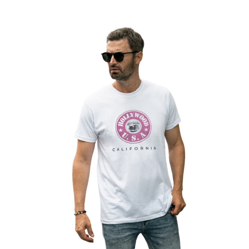 Hollywood USA California Seal T-Shirt