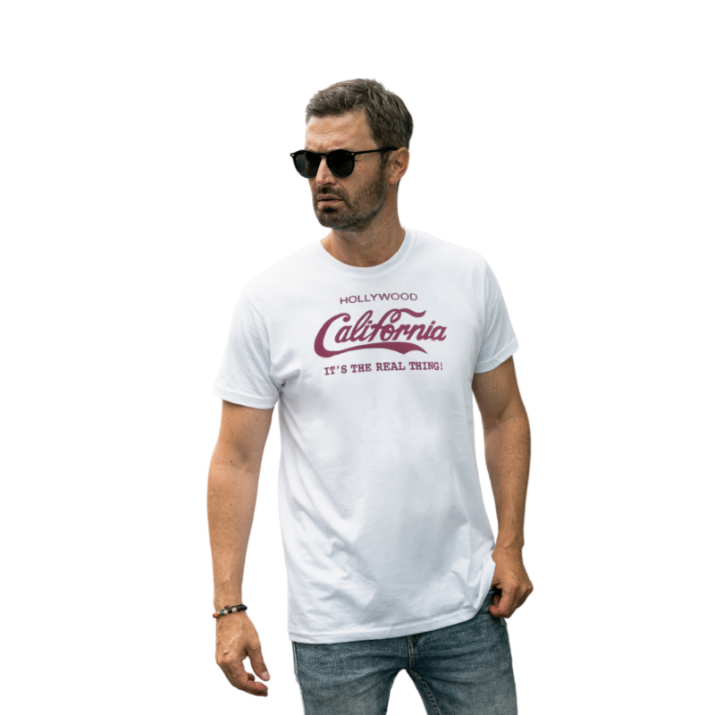 Hollywood California Script T-Shirt – “It’s the Real Thing!”