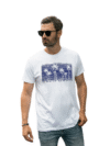 California Palm Lines Graphic Tee – West Coast Vibes