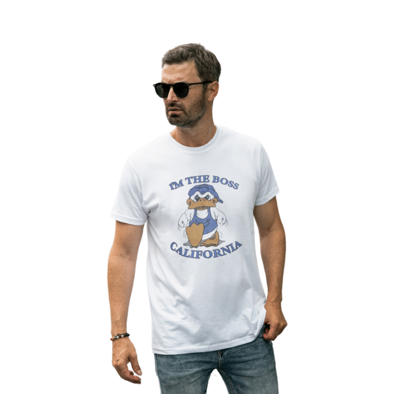 I'm the Boss California Cartoon T-Shirt