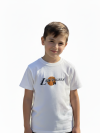 Los Angeles Basketball Kids T-Shirt – White