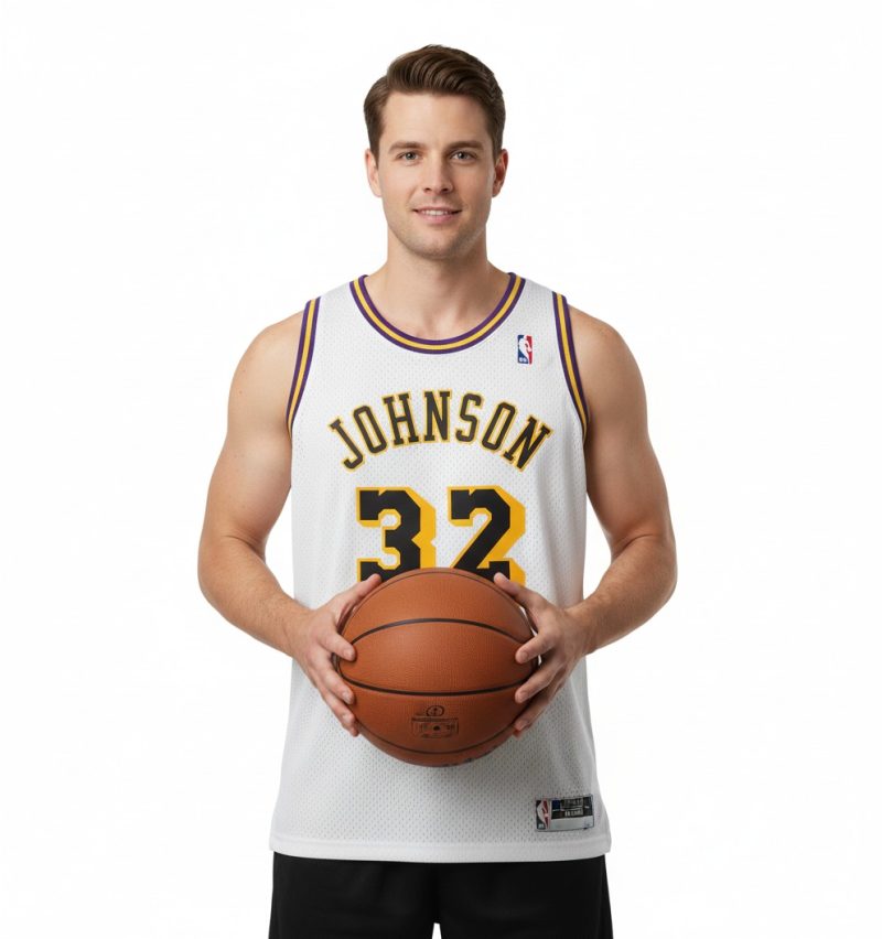 Magic Johnson #32 Los Angeles Lakers Jersey