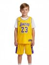 LeBron James #23 Kids' Lakers Jersey and Shorts Set