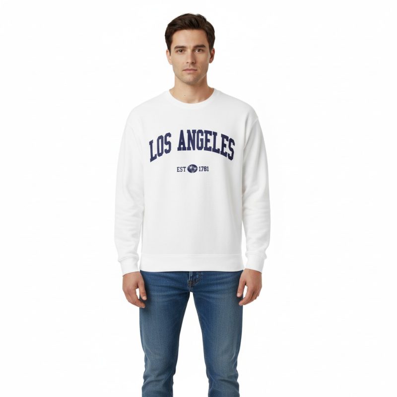 Los Angeles Sweatshirt – White