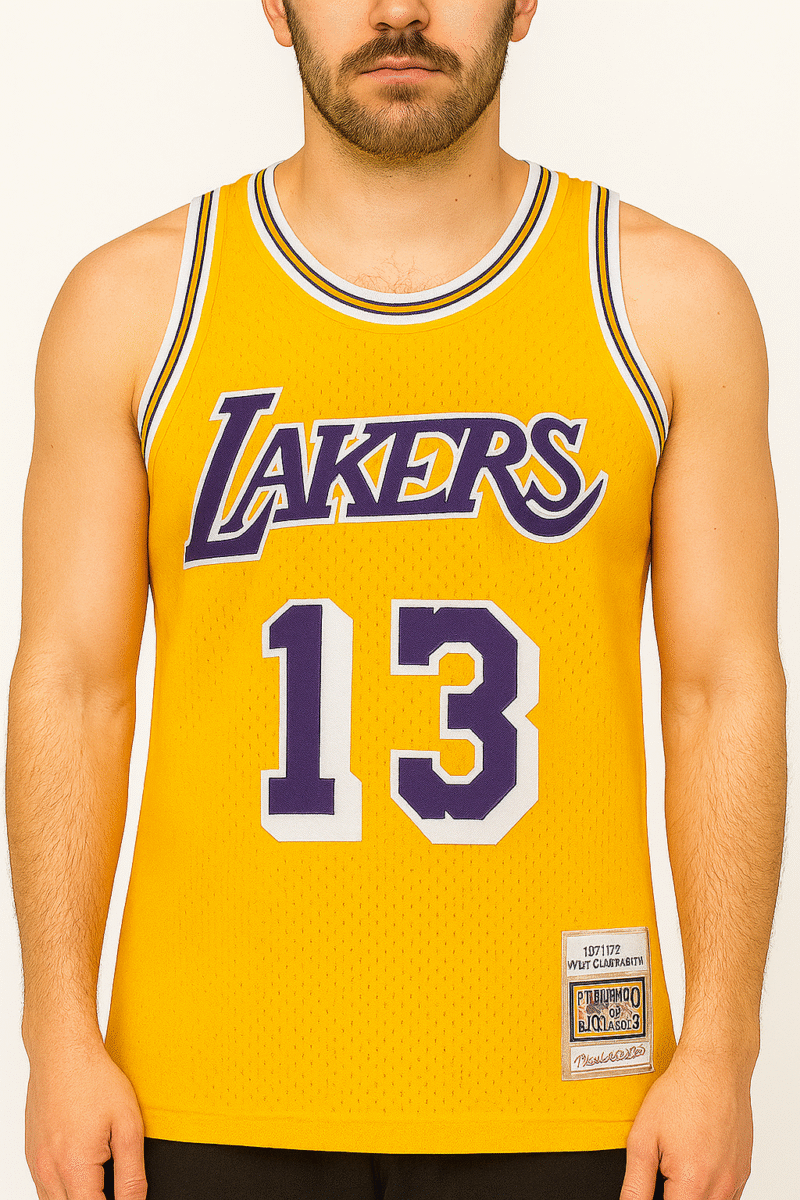 Lakers #13 Basketball Jersey – Yellow