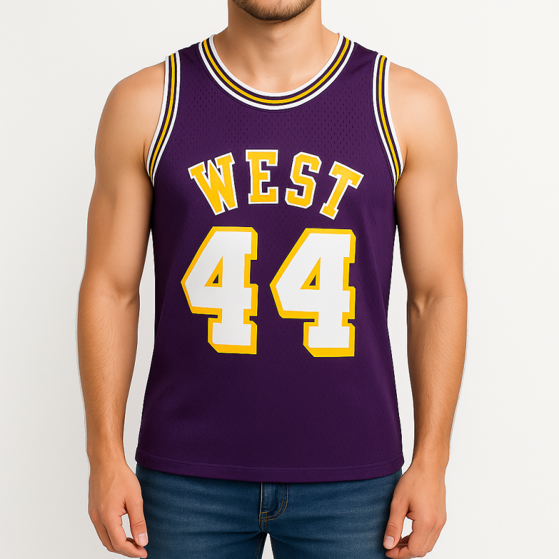 Jerry West #44 Los Angeles Lakers Jersey
