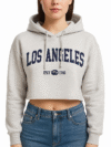 Los Angeles Cropped Hoodie – EST 1781