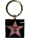 Isabel Star Keychain – Hollywood Walk of Fame Style