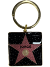 Jorge Star Keychain – Hollywood Walk of Fame Style