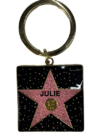 Julie Star Keychain – Hollywood Walk of Fame Style