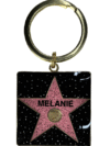Melanie Star Keychain – Hollywood Walk of Fame Souvenir