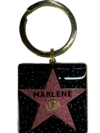 Marlene Star Keychain – Hollywood Walk of Fame Style