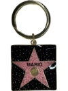 Mario Star Keychain – Hollywood Walk of Fame Style