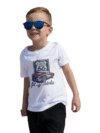 Route 66 Classic Car Kids T-Shirt – White