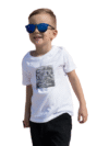 Los Angeles Retro Print Kids T-Shirt – White