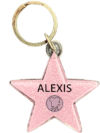 Alexis Star Keychain – Hollywood Walk of Fame Style