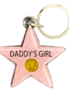Daddy’s Girl Star Keychain – Hollywood Walk of Fame Style