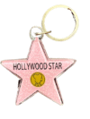 Hollywood Star Keychain – Hollywood Walk of Fame Style