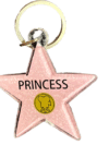 Princess Star Keychain – Hollywood Walk of Fame Style