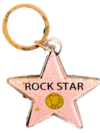 Rock Star Keychain – Hollywood Walk of Fame Style