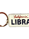 Libra Keychain – California License Plate Style