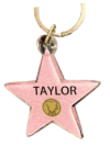 Taylor Star Keychain – Hollywood Walk of Fame Style