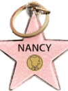 Nancy Star Keychain – Hollywood Walk of Fame Style