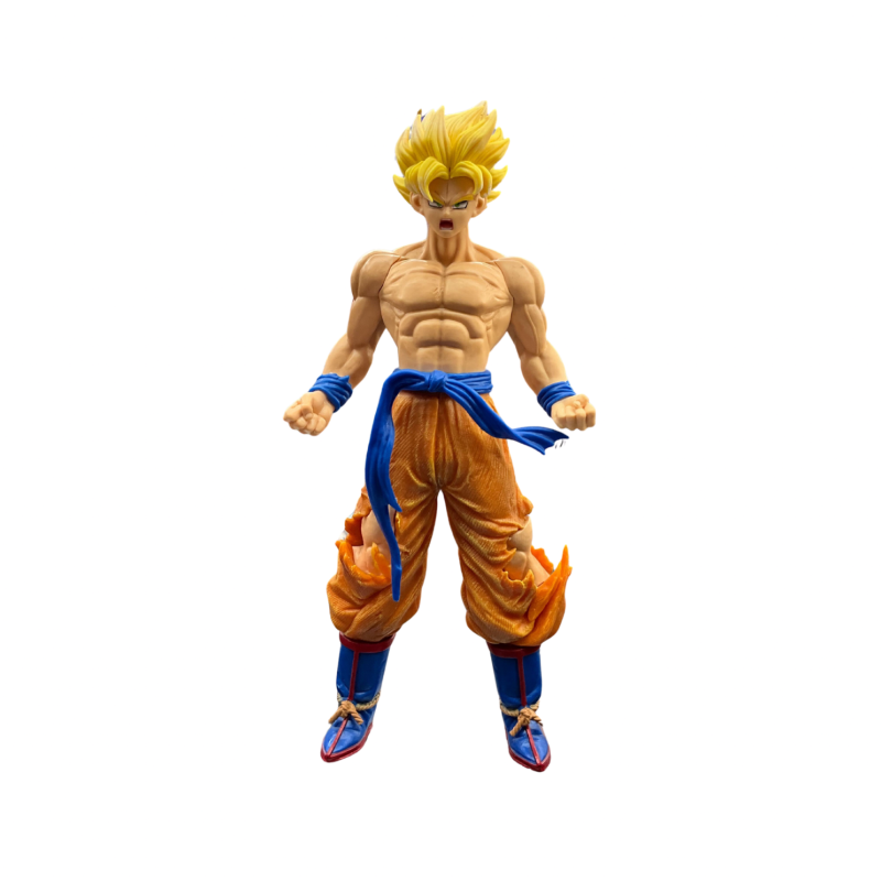Dragon Ball Z Super Saiyan Goku Power Stance Action Figure
