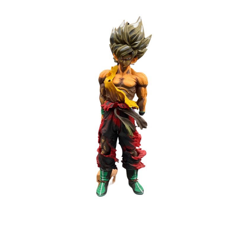 Dragon Ball Super Broly Super Saiyan Battle-Damaged Action Figure