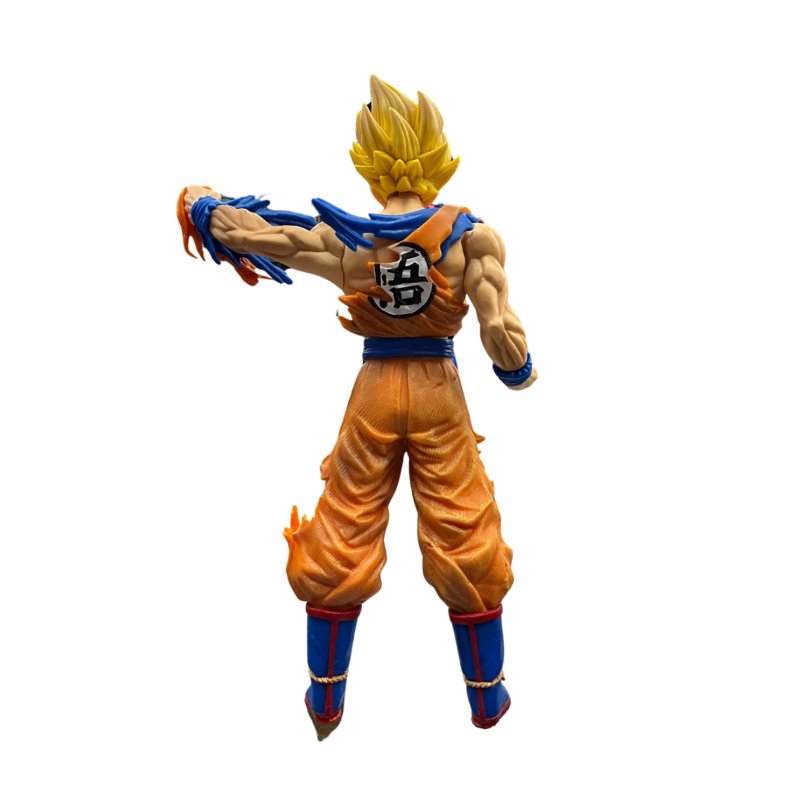 Dragon Ball Z Super Saiyan Goku Kamehameha Action Figure - Image 2