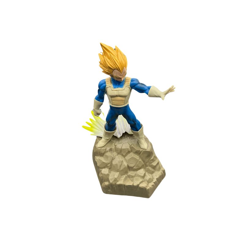 Dragon Ball Z Super Saiyan Vegeta Power Blast Action Figure