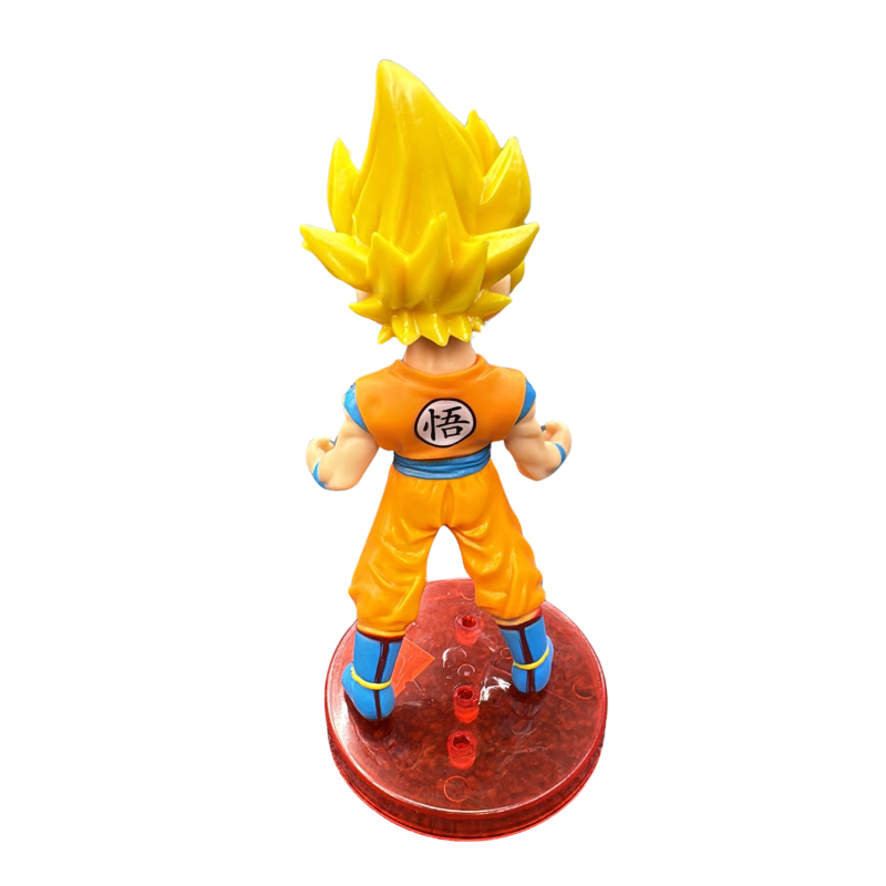 Dragon Ball Z Super Saiyan Goku Chibi Action Figure - Image 2