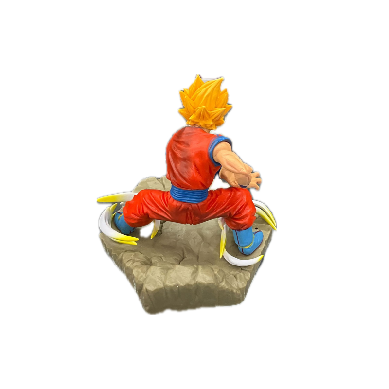Dragon Ball Z Super Saiyan Goku Power-Up Action Figure - Image 2